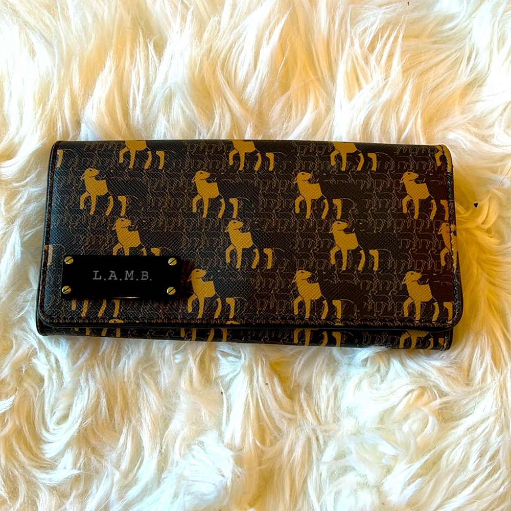 L.A.M.B. leather wallet, NWT